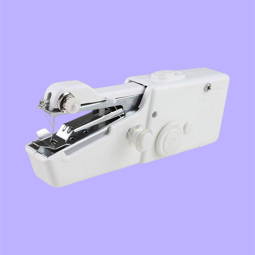 Stitch Handheld Cordless Portable White Sewing Machine